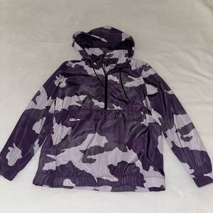 Purple camo Target windbreaker (large)